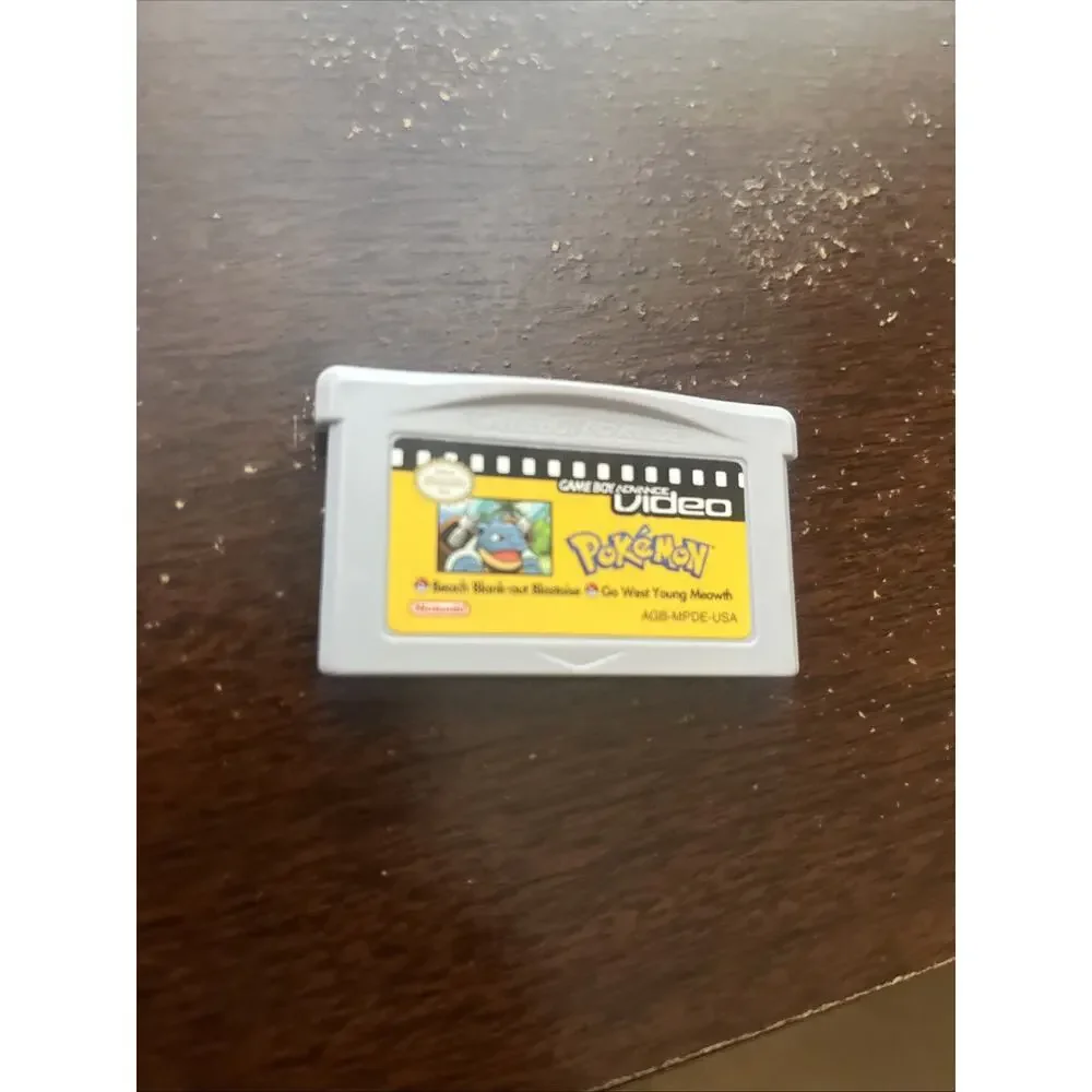 Game Boy Advance Video: Pokémon Beach Blank-Out Blastoise & Go West Young Meowth